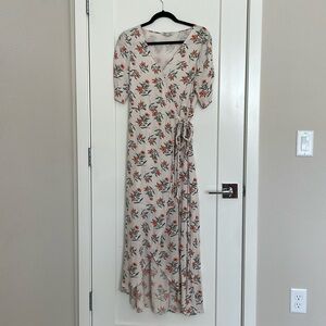 American Eagle: Floral Printed Wrap Dress